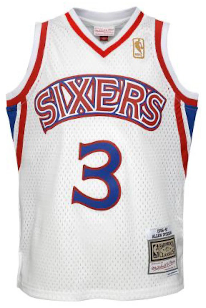 Mitchell & Ness NBA Kids Phoenix Suns Steve Nash 1996-97 Swingman Home Jersey White