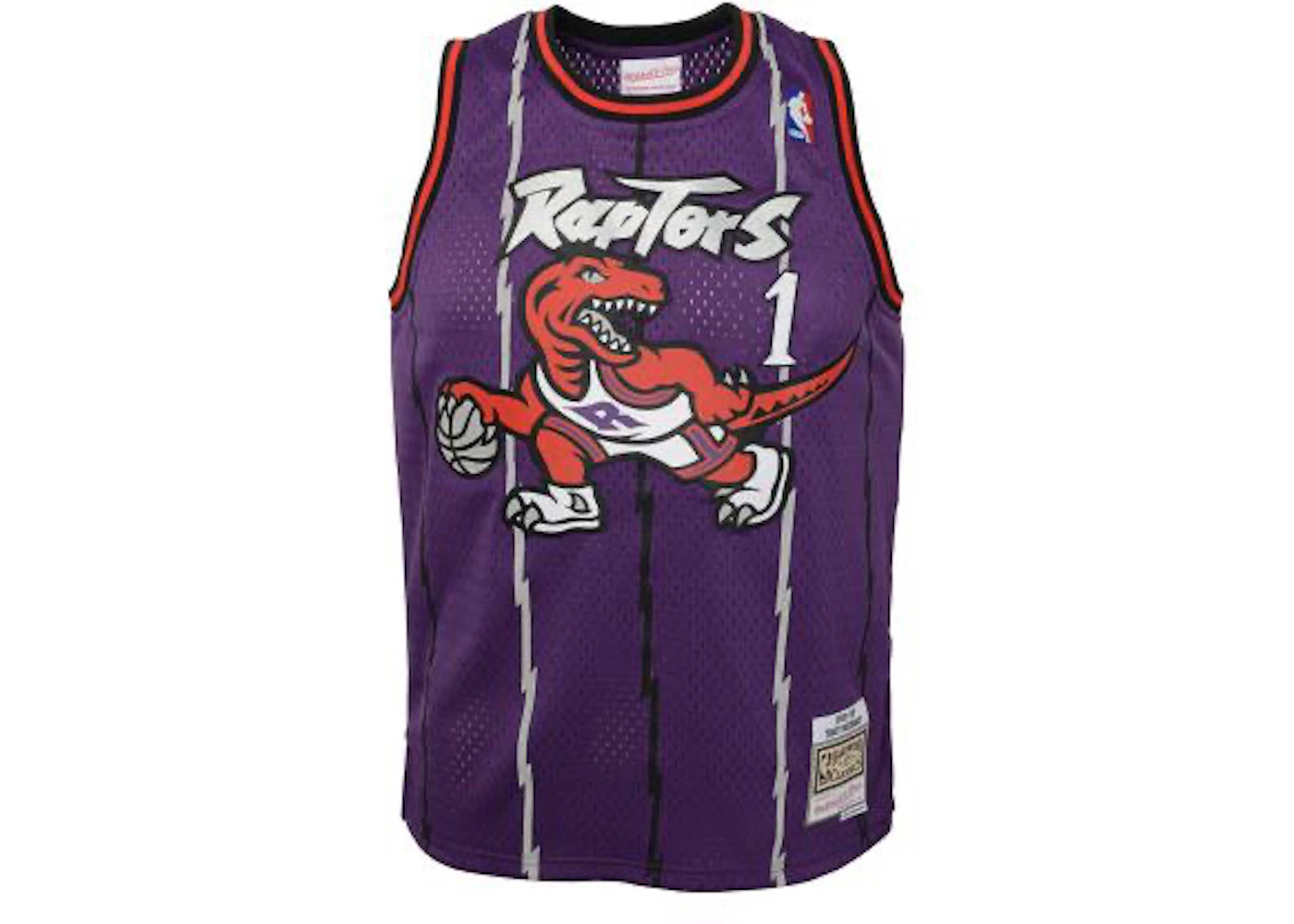Mitchell & Ness Swingman Toronto Raptors Road 1998-99 Tracy McGrady Jersey, Purple