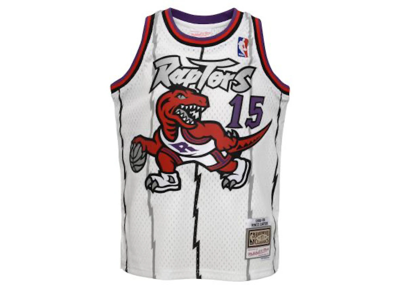 Mitchell Ness NBA enfant Toronto Raptors Vince Carter 1998-99