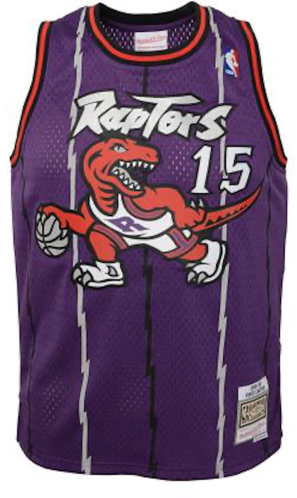 Toronto Raptors 1998-99 Vince Carter Mitchell & Ness Swingman Jersey Purple