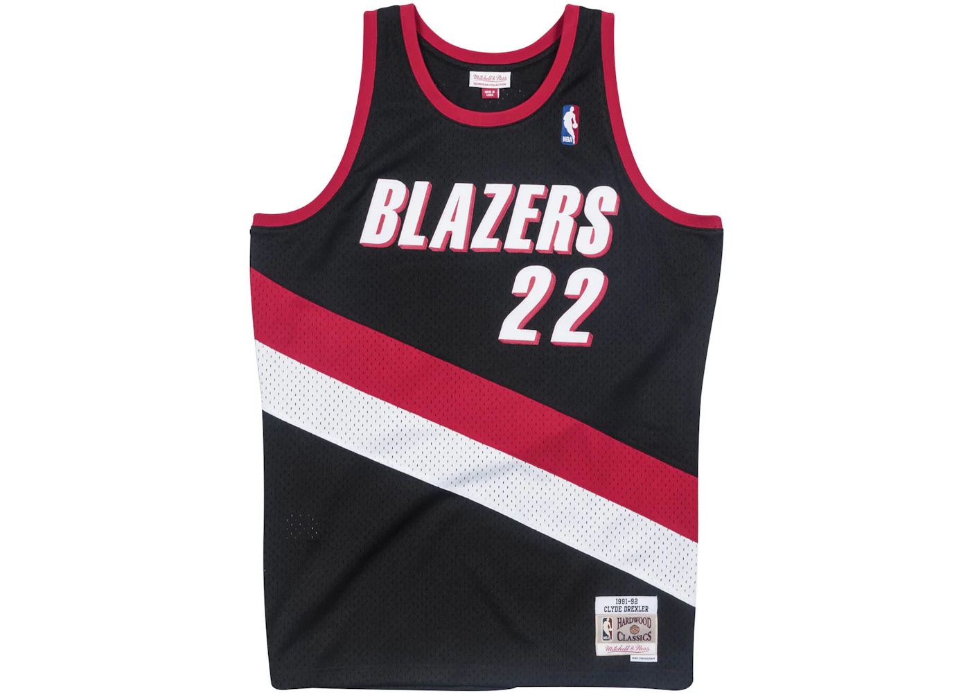 Mitchell Ness Portland Trail Blazers 1991-92 Clyde Drexler