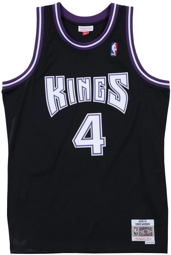 Chris Webber Purple Sacramento Kings Authentic Jersey
