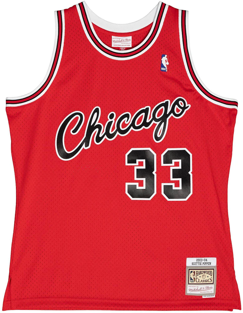 Scottie Pippen Chicago Bulls Hardwood Classics Jerseys