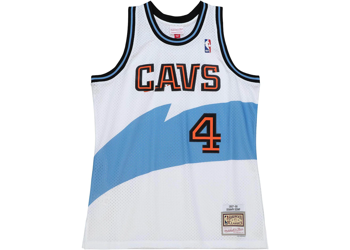 Mitchell Ness Shawn Kemp Cleveland Cavaliers 1997 98 Swingman