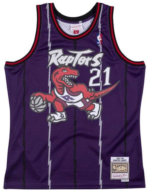 Mitchell & Ness Toronto Raptors 1998-99 Marcus Camby Swingman Jersey Purple