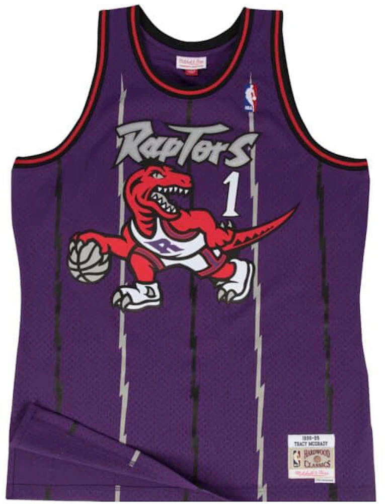 Lids Tracy McGrady Toronto Raptors Mitchell & Ness 1998-99 Hardwood  Classics Swingman Jersey - Purple