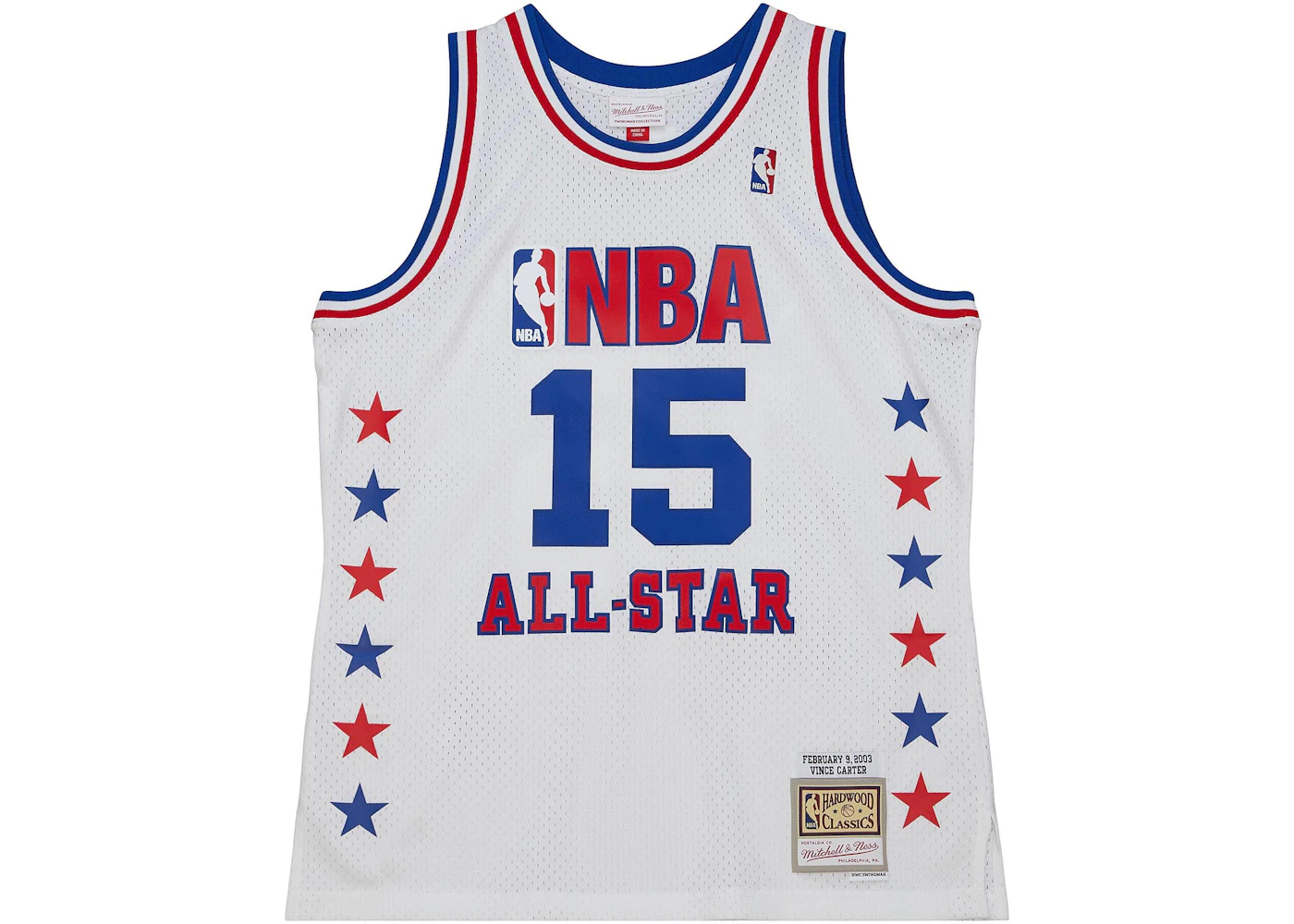 Mitchell & Ness Vince Carter All Star East 2003-04 Swingman NBA Jersey White Men's - SS23 - US
