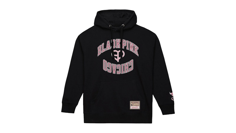 Mitchell & Ness x BLACKPINK Chicago Bulls Hoodie Black