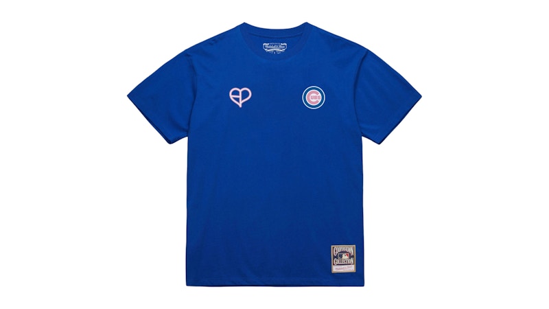 Mitchell & Ness x BLACKPINK Chicago Cubs T-shirt Royal Men's