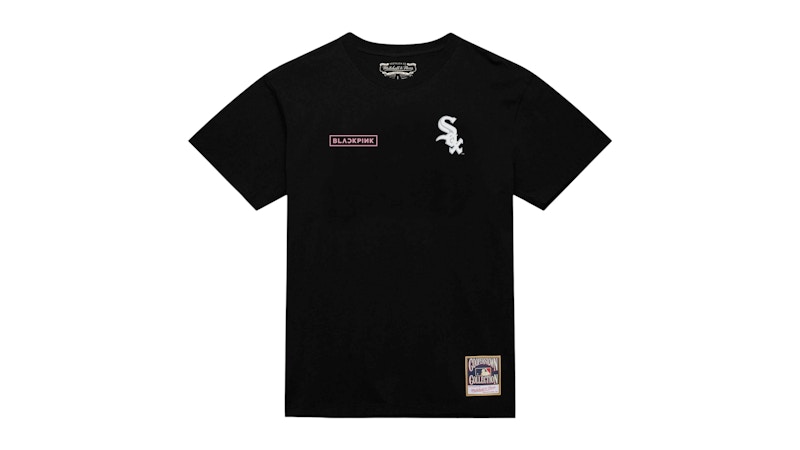 Mitchell & Ness x BLACKPINK Chicago Sox T-shirt Black Men's