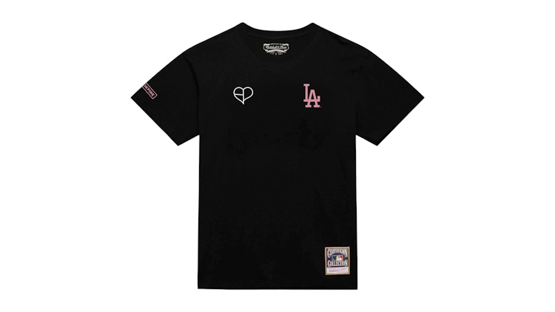 Mitchell & Ness x BLACKPINK Los Angeles Dodgers Tee Black