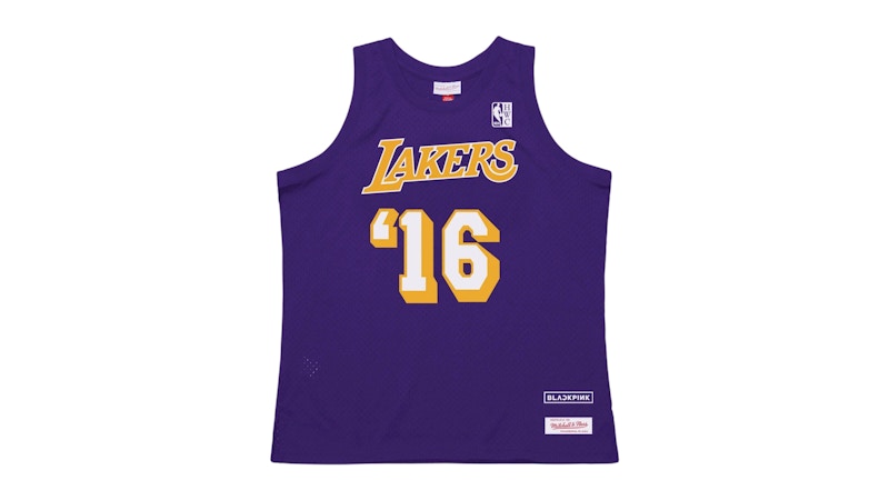 Mitchell & Ness x BLACKPINK Los Angeles Lakers Jersey Purple