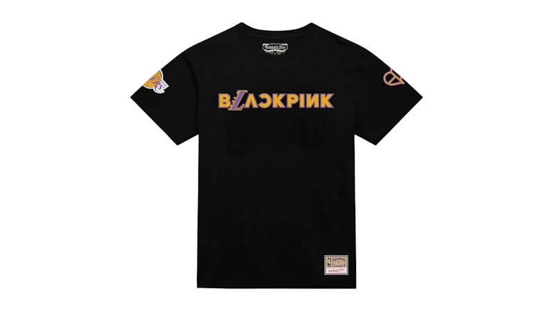 Mitchell & Ness x BLACKPINK Tシャツ Mitchell & Ness x BLACKPINK Los Angeles Lakers Tee Black