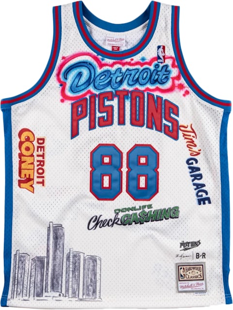 Detroit Pistons Hardwood Classics Jerseys, Pistons Throwback Jerseys,  Apparel
