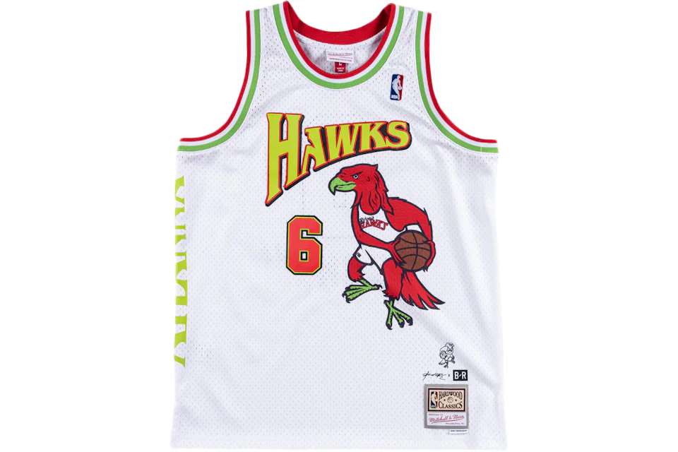 Hawks white deals jersey
