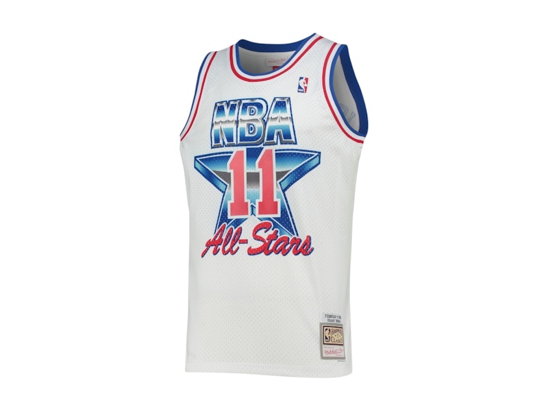 Pre-owned Mitchell & Ness Men's  X Nba Eastern Conference Isiah Thomas Hardwood Classics 1992 Allstar Game Swin In White