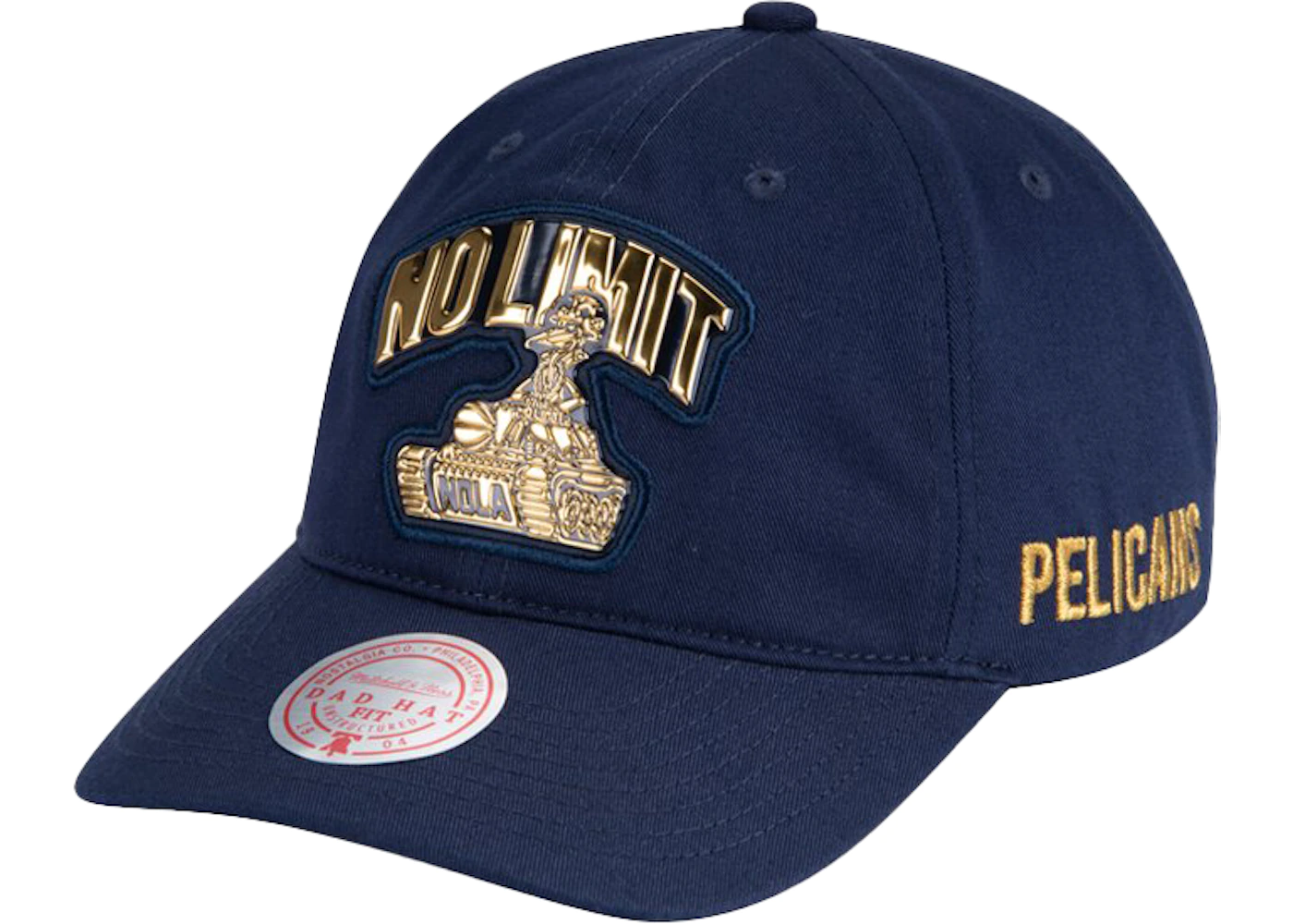 Mitchell & Ness x No Limit x New Orleans Pelicans Strapback Hat