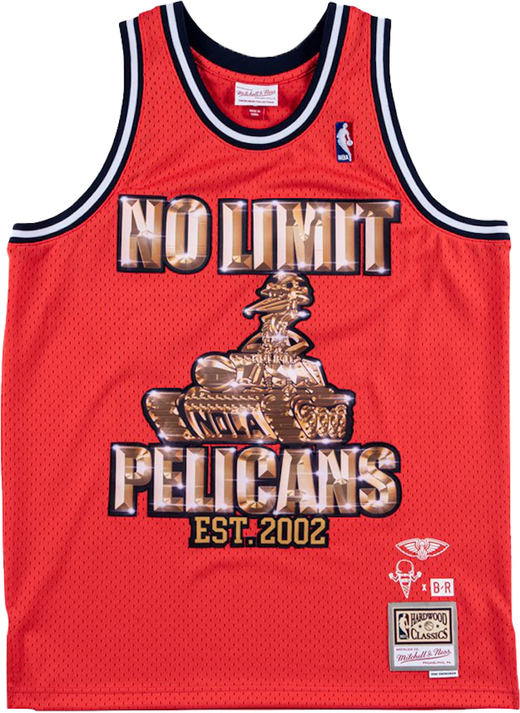 Mitchell & Ness x No Limit x New Orleans Pelicans Swingman Jersey Red Men's  - SS20 - US