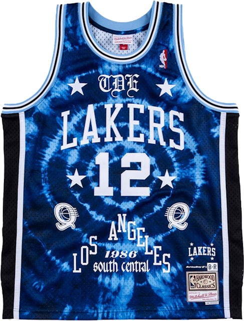 Men's Mitchell & Ness Shaquille O'Neal Powder Blue/White Los Angeles Lakers  Hardwood Classics 1996/