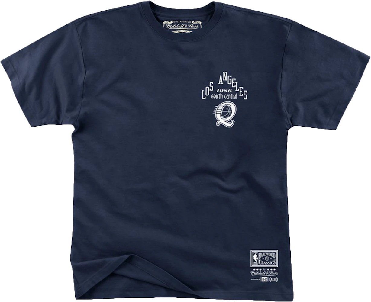 Mitchell & Ness x Schoolboy Q X Los Angeles Lakers T-Shirt Navy