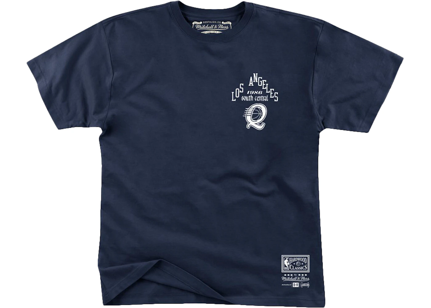Mitchell & Ness x Schoolboy Q X Los Angeles Lakers T-Shirt Navy Men's -  SS20 - US
