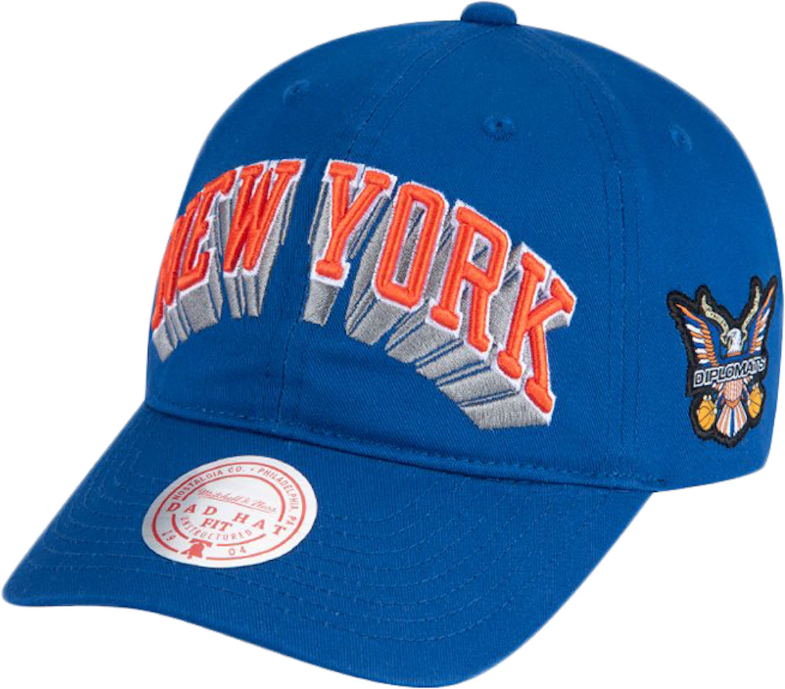 Mitchell & Ness x The Diplomats x New York Knicks Strapback Hat Blue - SS20  - US