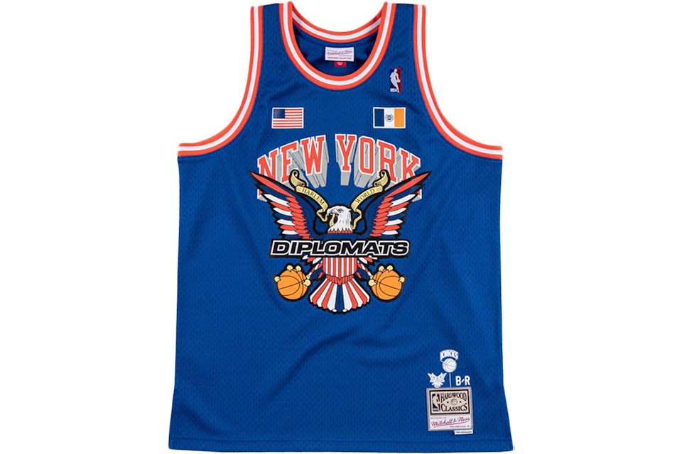 Mitchell & Ness x The Diplomats x New York Knicks Swingman Jersey Blue  Men's - SS20 - US