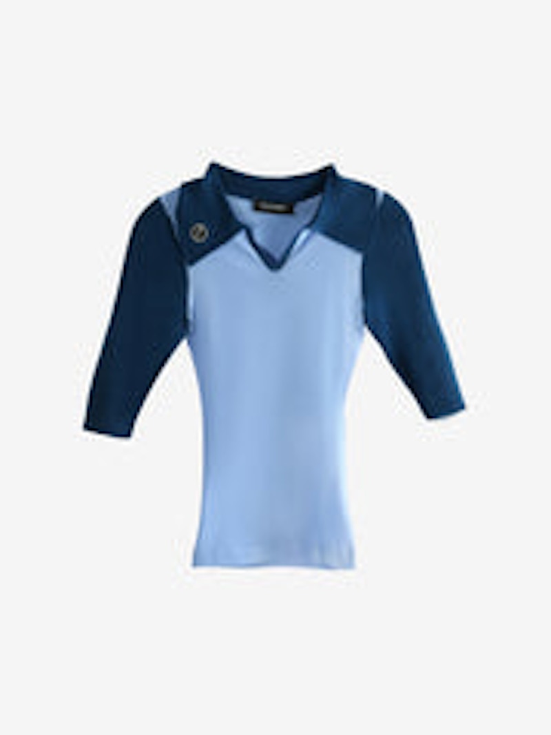 Miu Miu Cotton Knit Tube Top Navy - FW25 - US