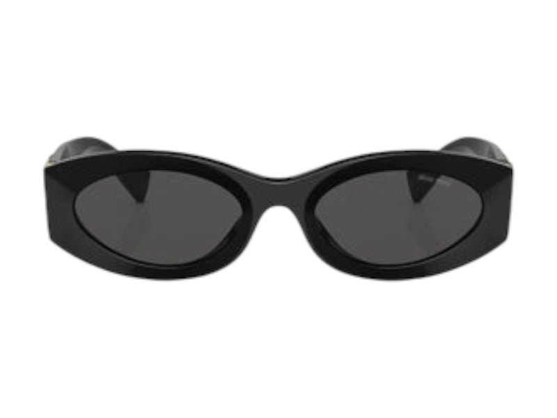 【MIU MIU】Glimpse Sunglasses BLACK Miu Miu Eyewear Black Glimpse Sunglasses Miu Miu