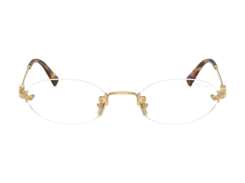Pre-owned Miu Miu Women's  Nocturne Sunglasses In Blue Ray Transparent (0mu A54s 5ak08n)