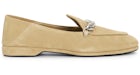 Mocassins en daim Miu Miu beiges (Femmes)