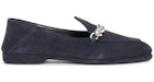 Mocassins Miu Miu en daim bleu marine (femmes)