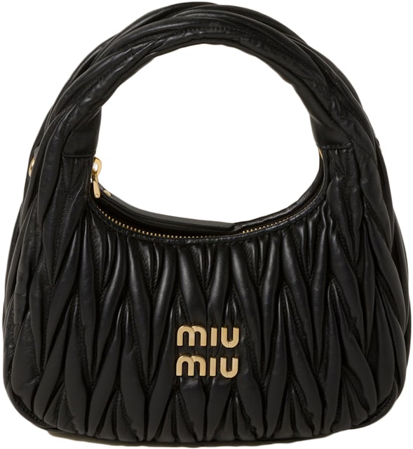 Miu Miu Mini Wander Matelassé Shoulder Bag - Farfetch