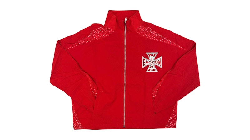 Mixed Emotion Classic Nylon Jacket Red
