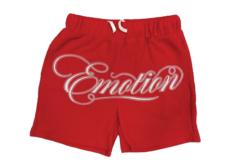 Mixed Emotion Emotion Signature Shorts Red