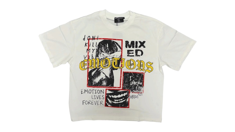 Mixed Emotion Forever Tee White