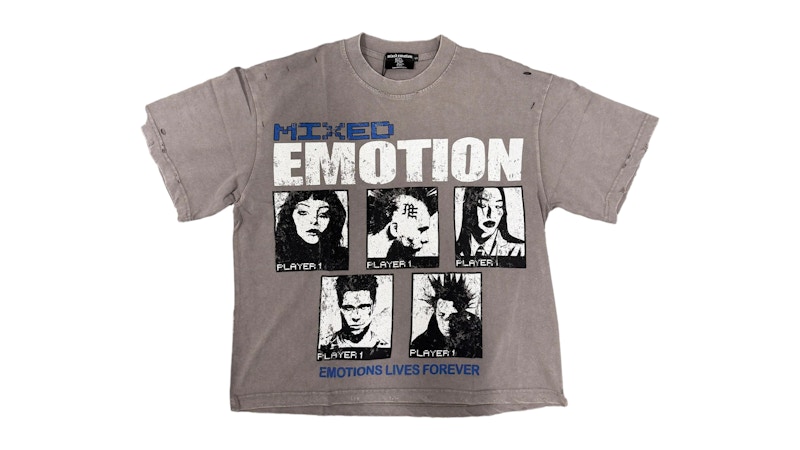 Mixed Emotion Gallery Tee Brown