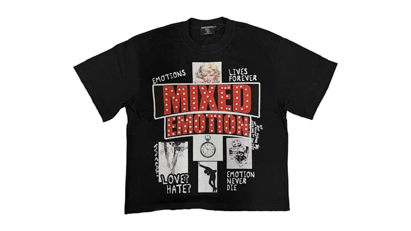 Mixed Emotion Lost Identity Tee Black
