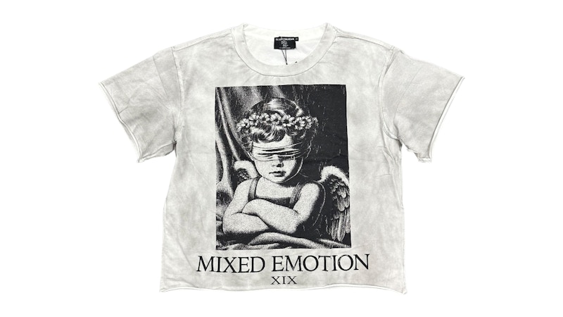 Mixed Emotion Oversize XIX Tee White
