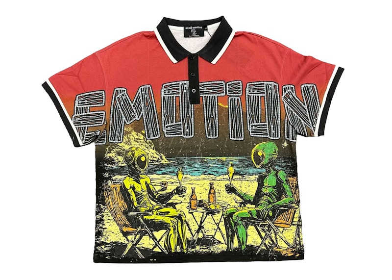 Mixed Emotion Paradise Shirt Red