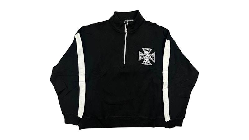 Mixed Emotion Quarter Zip Jacket Black