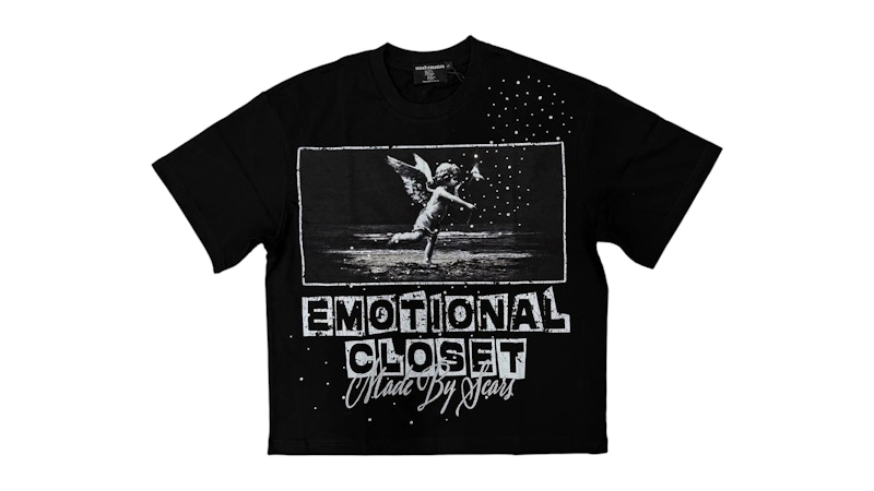 Mixed Emotion Scar Tee Black
