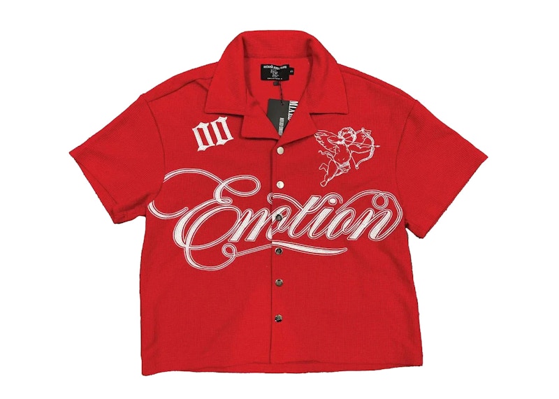 Mixed Emotion Signature Shirt Red