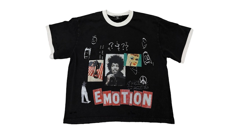 Mixed Emotion Static Tee Black