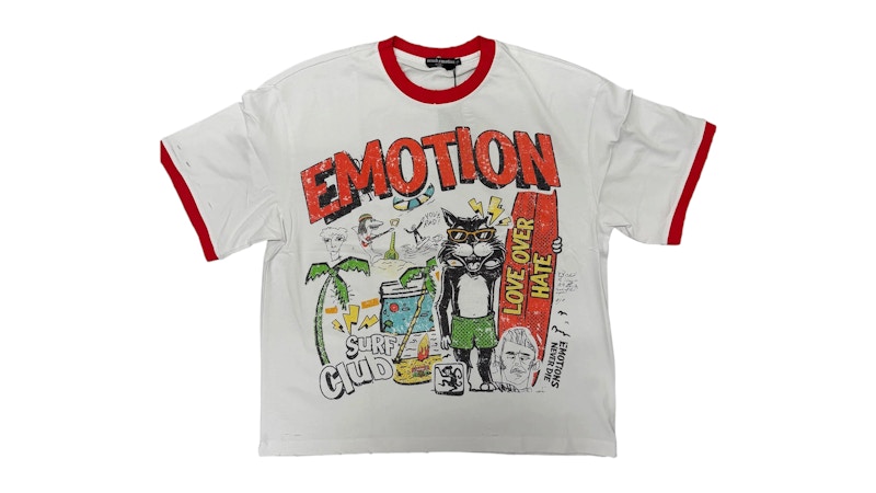 Mixed Emotion Surf Club Tee Red