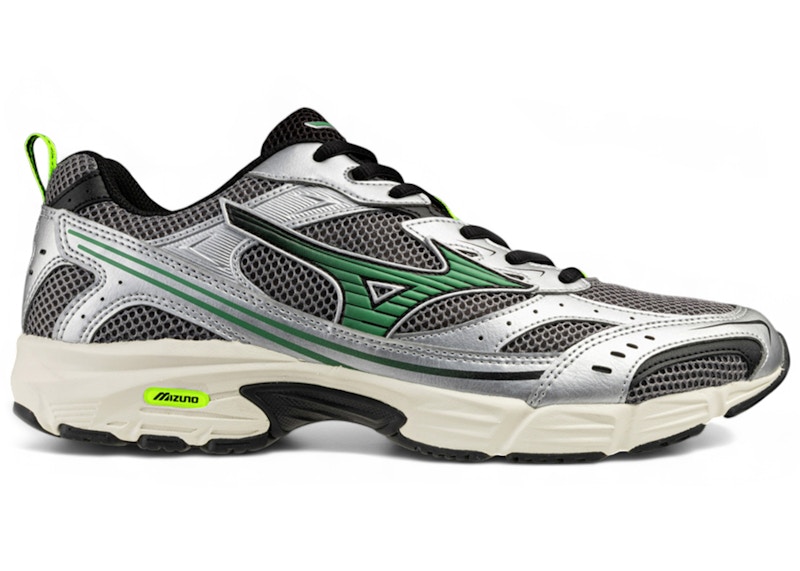 Mizuno MXR Quiet Shade Foliage Green Silver Men's - D1GA245120 - US