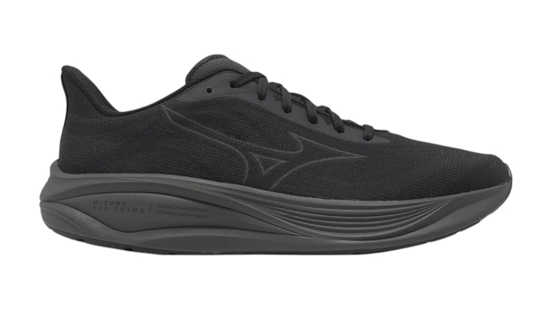 Pre-owned Mizuno Men's  Neo Cosmo Sneakers In Black/iron Gate