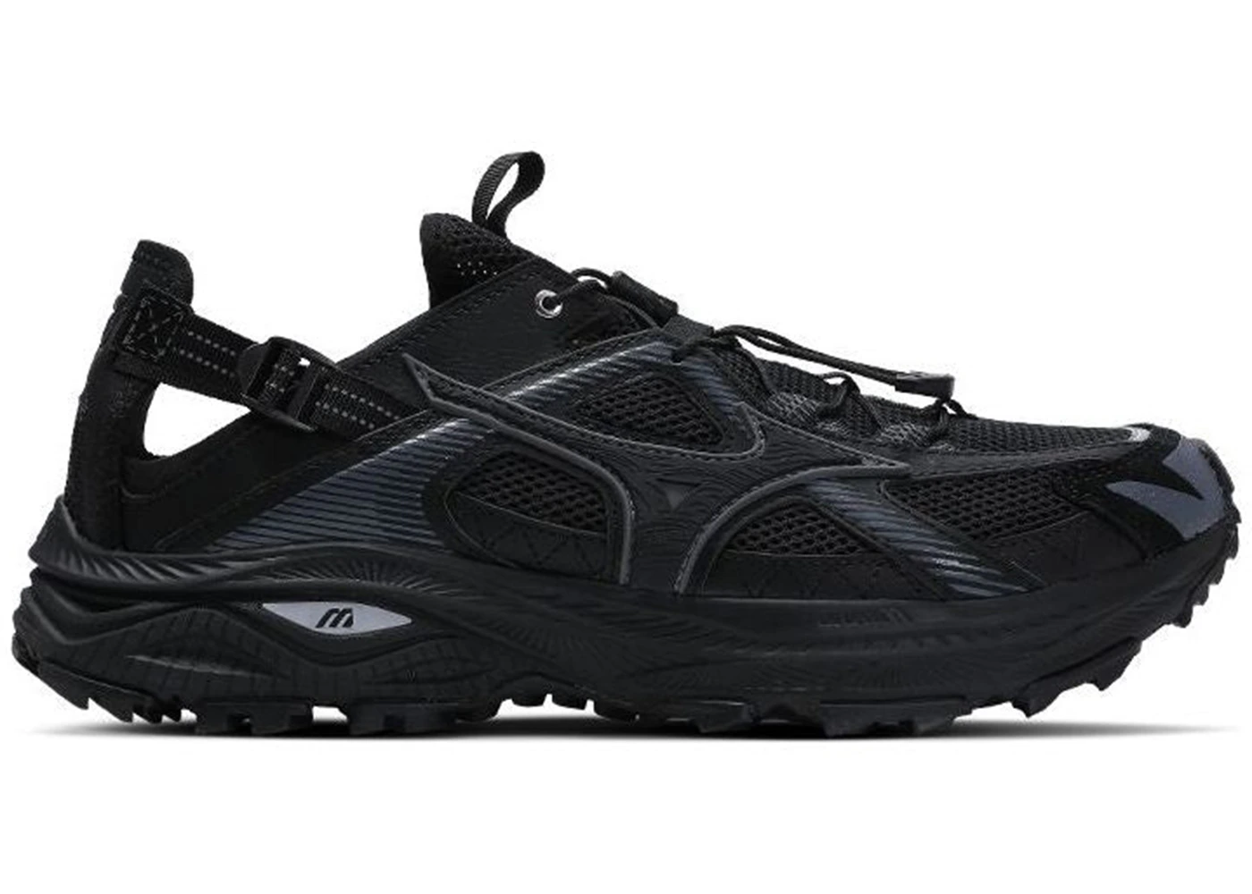 Mizuno Racer Trail SE Triple Black Men's D1GH241903 US