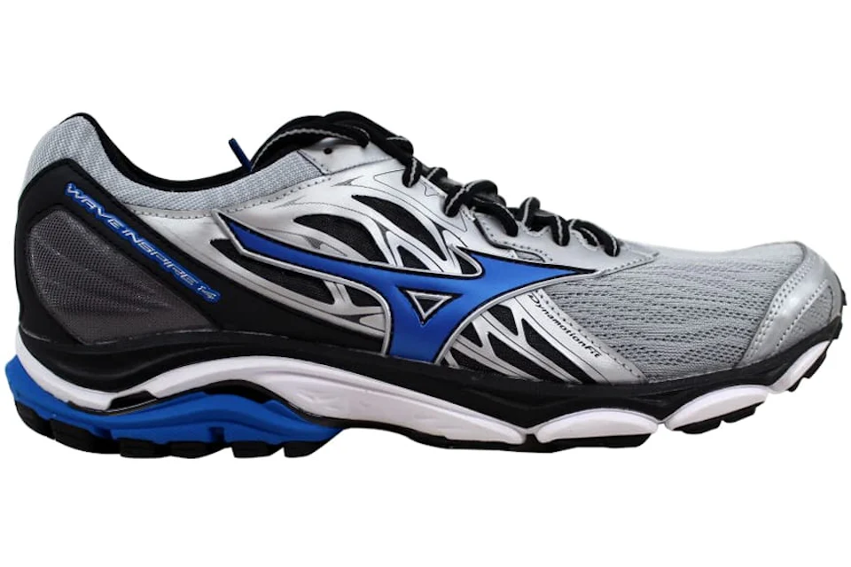 Mizuno Wave Inspire 14 Silver/Blue Men's - J1GC184426 - US
