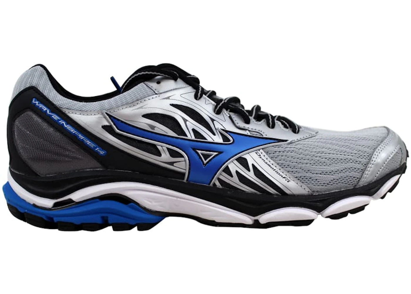 Mizuno Wave Inspire 14 Silver/Blue Men's - J1GC184426 - US